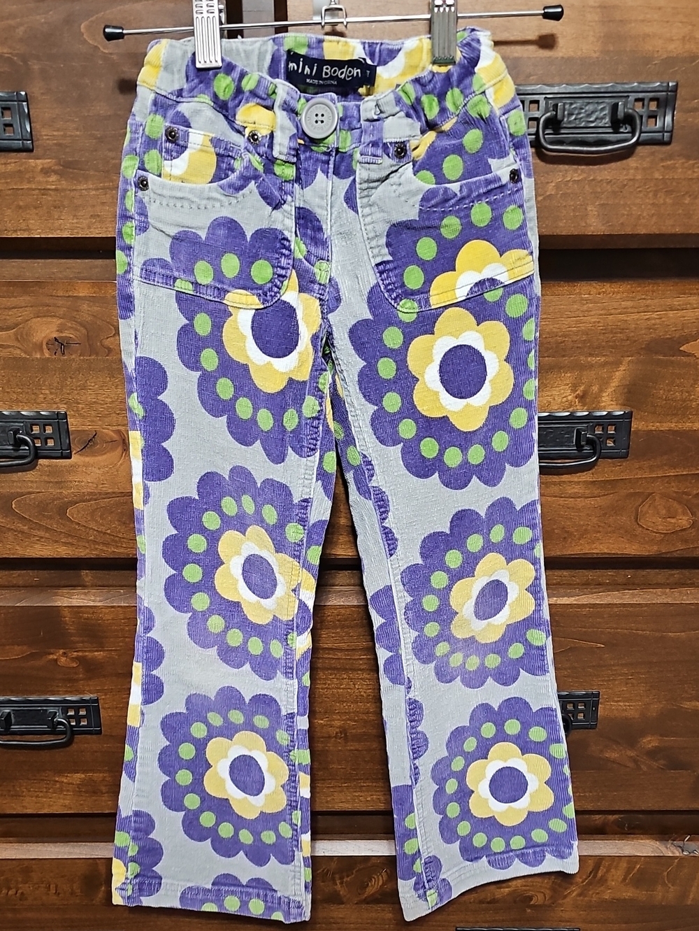 Mini Boden Funky Flared Cordouroy Pants
